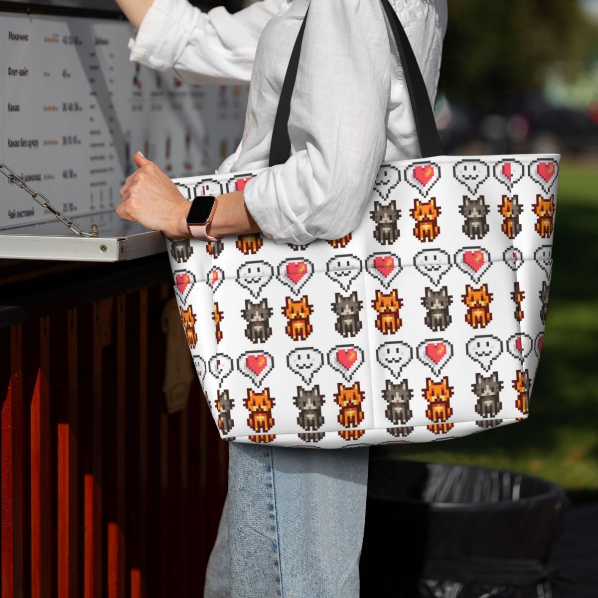 Yoga Fitness Video - Stardew Valley Video Gamer Beach Tote
