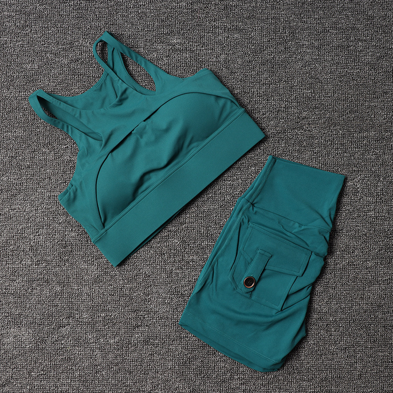 กางเกงขาสั้นออกกําลังกายชุดโยค - Yoga Fitness Zumba บทวิจารณ์และราคา