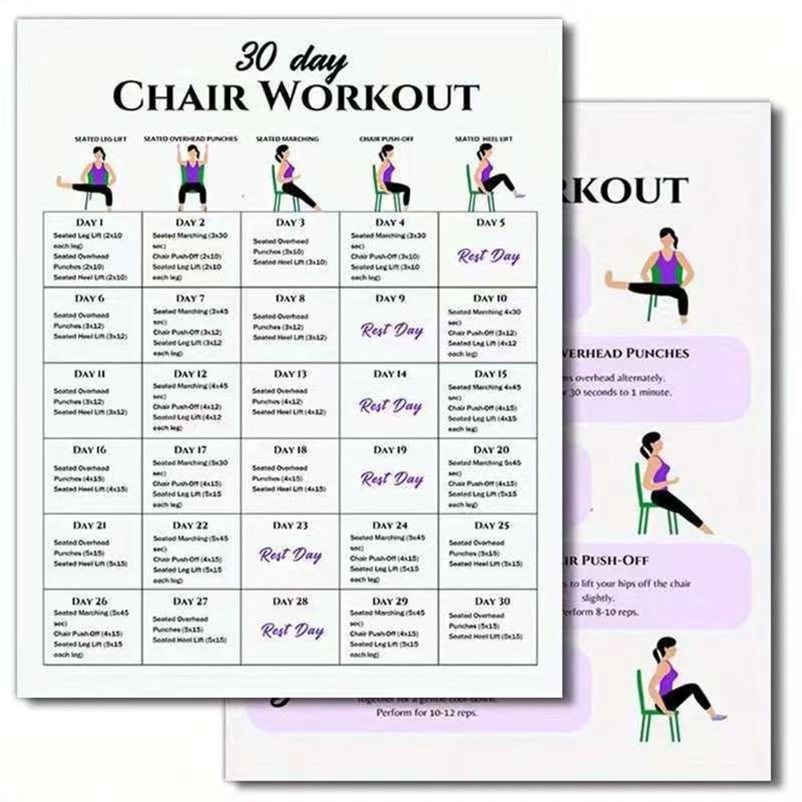 โปสเตอร์ออกกำลังกาย 6 ชิ้น แผน - Yoga Fitness Wallpaper บทวิจารณ์และราคา